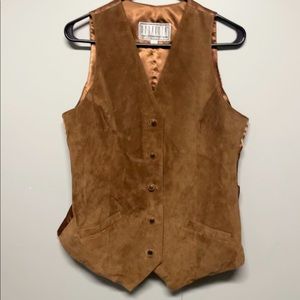 BB Dakota Vintage Leather Vest